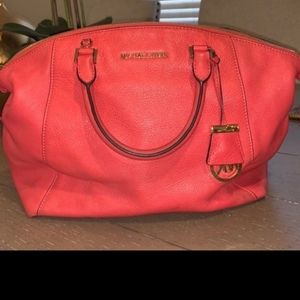 Coral Michael Kors Purse